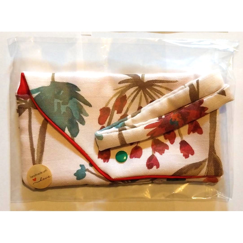 Floral Clutch Bag